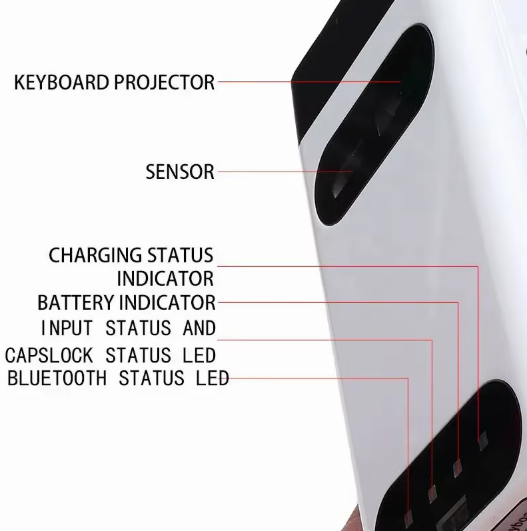M1 Laser Wireless Keyboard - Image 4
