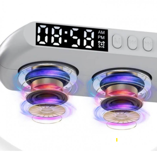 Smart G-Shaped Alarm Clock LED Lamp - Image 2