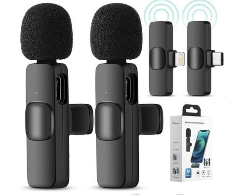 Dual Wireless Lapel Mic