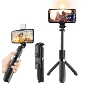 Selfie Stick Integrated Tripod