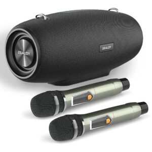 Zealot S61 Speaker 60w + Wireless Mic